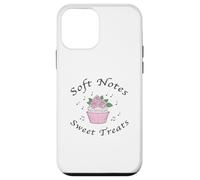Soft Notes Sweet Treats Coquette Estética Cupcakes & Roses Carcasa para iPhone 12 Mini