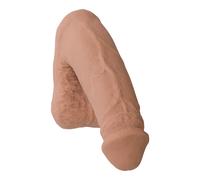 Soft Packer - Pene y testículos, masculino, color piel, realista