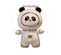 Soft Panda Anime Plush Pillow,cute Space Panda Plush Toy,kawaii Plushies Room Decor, Christmas Decorations Gifts for Women And Kids Birthday(19.7