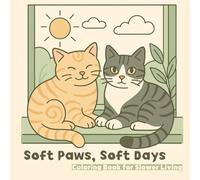 Soft Paws, Soft Days: A Calming Cat Coloring Book for Slower Living