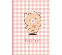 Soft Paws & Sweet Notes: A Cute Aesthetic Gingham Notebook for Daily Notes, Journaling & School