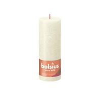 Soft & Pearl Bolsius - Vela rústica brillante (190 x 68 mm)