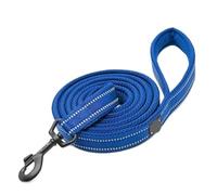 Soft Pet Leash - Reflective Nylon Mesh Padded Walking Training(Royal Blue, XS 1.0 cm x 200 cm)