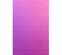 Soft Pink and Purple Pixel Gradient Lined A5 Notebook: 140 Page Journal for Travel, Work, School