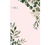 Soft Pink Journaling Notebook for Women and Men - 6x9 College Ruled Notebook with Lined Pages - Dainty Diary for Daily Intentions, Self-Care, and Gentle Strength