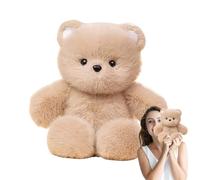 Soft Plush Bear and Cat Huggable Dolls, Stuffed Pillow Toys For Kids Adults, Cozy Home Decoration and Playtime Companion, Cute Animal For Boys and Girls