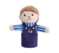 Soft Plush Finger Puppets - Cartoon Doll Toy for Kids Interactive Play | Skin-Friendly Material, Creative Storytelling Accessory for Birthday, Holiday, Easter, Christmas