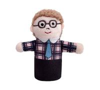 Soft Plush Finger Puppets - Cartoon Doll Toy for Kids Interactive Play | Skin-Friendly Material, Creative Storytelling Accessory for Birthday, Holiday, Easter, Christmas