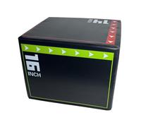 Soft Plyo Box Core 40 x 30 x 35 cm | Caja de entrenamiento antideslizante a prueba de golpes, equipo de plioplo antideslizante, herramienta de entrenamiento de salto, núcleo de algodón de alta