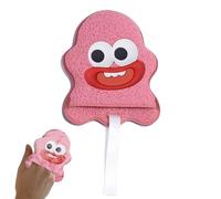 Soft Portable Face Sponges, Cute Reusable Face Sponge, 4.53x3.5 inches Gentle Bath Skincare Tool, Face Cleaning Pads for Shower Travel Home Daily Morning and Night Facial Routine Use