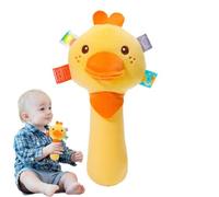 Soft Rattle - Sensory Learning Toy Plush Shaker For Early Development