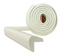 Soft Rubber Foam Padding Corner Guard, Tiras de espuma multicolor 2 a 10 metros(White,6M/19.68Ft)