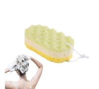 Soft Scrubber - Esponja de baño para niños, cepillo de champú para bebés | Esponja corporal ergonómica con goma de espuma, toalla de baño con estructura ondulada para amigos y familiares