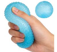 Soft Sensory Stress Balls- Textured Memory Gel Soft Fidget Toys | Squeeze Toys Fidget Stress Balls | For Boys Girls Teen Adults School Classroom Outdoor Office Birthday Party Favors