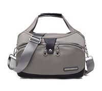 Soft Side Lightweight Underseat Tote Bag, Blaciokamith Multi-Pocket Waterproof Anti Theft Handbag Crossbody (#8)