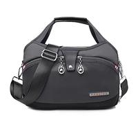Soft Side Lightweight Underseat Tote Bag, Blaciokamith Multi-Pocket Waterproof Anti Theft Handbag Crossbody (#9)