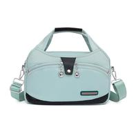 Soft Side Lightweight Underseat Tote Bag, Blaciokamith Multi-Pocket Waterproof Anti Theft Handbag Crossbody (#18)