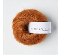 Soft Silk Mohair Knitting for Olive (Copper)