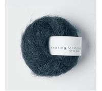 Soft Silk Mohair Knitting for Olive (Deep Petroleum Blue)