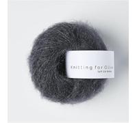Soft Silk Mohair Knitting for Olive (Slate Gray)