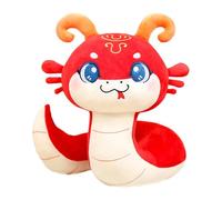 Soft Snake - Serpiente de Felpa, Dulce de Peluche | Juguete de Serpiente Lindo de la Decoración de Año Nuevo con Adorable Serpiente Vibrante, Juguete de Peluche de Festival Chino para