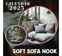 Soft Sofa Nook 2025: 12 Months of Cozy and Relaxing Sofa Nook Photography, Perfect for Organizing Your Year with Comfort