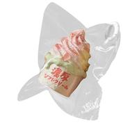 Soft Squeeze Toy, Slow Rebound Ice Cream Fidget, 3.14x1.96x1.18inch Stress Relief Toys with Squish Feel, Portable PU Foam Enrichment Toy, Cute Dessert Design Style, Kids Play Use