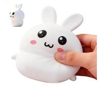Soft Squeeze Toy - Ultra Soft Elastic Bunny, Doll Shape Interactive Stress Relief Fidget Toy for Kids Boys Girls Teens Adults Sensory Fun for Kindergarten Birthday Christmas New Year Gift