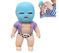 Soft Squeeze Toys, Elastic Doll Shape, Ultra Soft Fidget, Stress Relief Toy Easy Grip, Kid Boys Children Teens Adult Women Men Kindergarten Birthday Christmas New Year Gift