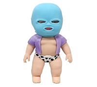 Soft Squeeze Toys Elastic Ultra-Soft Doll Shape Fidget Stress Relief Toy for Kids Teens Adults Unisex Party Gift Birthday Christmas New Year Use