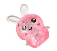 Soft Squeeze Toys - Fun Cute Cartoon Soft Glitter Bunny Party Favors | Fidget Squeeze Animal for Kids, Adults, Family, Friends, Youth, Teens, Offices, Commuting or Relaxation