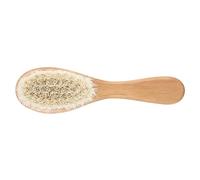 Soft Suave Cepillo para Bebés Cabello Premium Cabello Cerebro de Madera Herramienta de Masaje Desplegable con Seguro para los Recién Nacidos Diseño Ergonómico