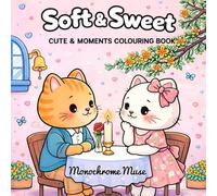 Soft & Sweet: Coloring Book for Adults and Teens Featuring Adorable Animal Pairs in Tender, Cozy Moments for Relaxation and Romance Couples (The Cozy Kawaii Escapes)