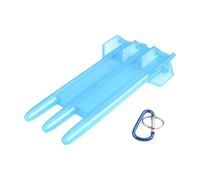 Soft Tip Dart Case - Compact Dart Wallet Holder, portátil transparente Storage Box | Lock Buckle Darts Carry Case, Fits Soft & Steel Tip Darts, Travel Dart Organizer, Home ber Accessory, Game Room