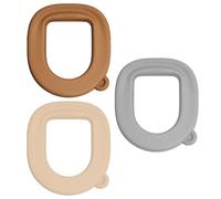 Soft Toilet Cushion - 3 Pack Comfort Pads for Bathroom Seating | Memory Foam Seat Cover with Non Slip Backing & Removable Washable Design for Home Restroom Hotel Apartment Elderly Care and Public