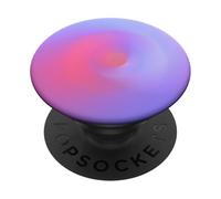 Soft Violet Coral Gradient | Modern Abstract Energy Flow PopSockets PopGrip Adhesivo