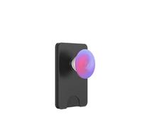 Soft Violet Coral Gradient | Modern Abstract Energy Flow PopSockets PopWallet para MagSafe
