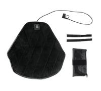 Soft Warm Breathable Ergonomic | Motorcycle Passenger Seat Cushion | Cojines de asiento de motocicleta con correa para conducir hombres invierno clima frío trasero comodidad viajes largos para