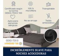 Soft Wonder-Edition Ropa de cama 240x220 cm Microfibra Sleepwise