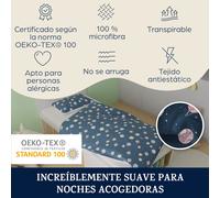 Soft Wonder Kids-Edition Ropa de cama 135 x 200 cm 50 x 75 cm Microfibra transpirable Sleepwise