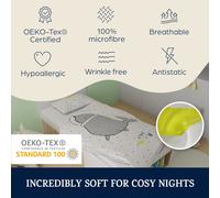 Soft Wonder Kids-Edition Ropa de cama 135 x 200 cm 50 x 75 cm Microfibra transpirable Sleepwise