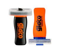 SOFT99 Glaco Compound Roll On + Glaco DX Líquido Limpiaparabrisas - Set de Cuidado de Cristal - Parabrisas, Superficies de Vidrio - Prevenir la Corrosión