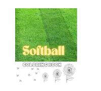 Softball Coloring Book