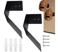 Softball Glove Wall Mount - Steel, Secure Form-Preserving Organizer | Sports Glove Display Holder Invisible Floating Design, Softball Gloves Rack For Stadium, Lounge, Dorm, Office, Apartment, Bedroom