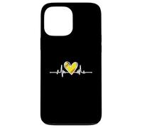 Softball Lover Girl Heartbeat Player Fan Mom Dad Coach Carcasa para iPhone 13 Pro MAX