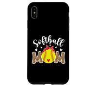 Softball Lover Softball Mom of A Softball Player Girl Woman Carcasa para iPhone XS MAX