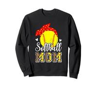 Softball Mom Softball Mother's Day Sudadera