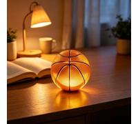 Softball Night Light Gift, Baseball Night Light Decoration Led Lamp with Red Stitching, Dynamic Passionate Bedside Decor Reading Lamp,Sports Souvenir Gifts for Bedroom,Living Room,Home,Office