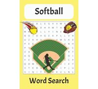 Softball Word Search Puzzle Book: Word Searches with easy to read print about Softball | 6x9 inches | 110 pages | 50+ Puzzles