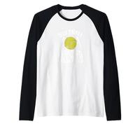 Softbol Bolas Más Grandes Cita Divertida Camiseta Manga Raglan
